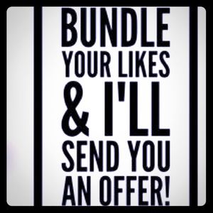 Offer, offer, offer!